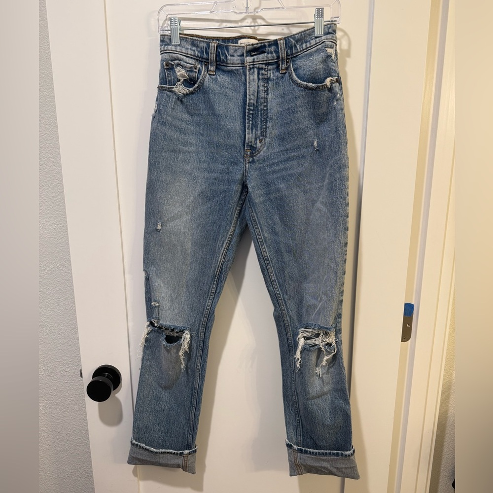 Abercrombie & Fitch 90s Skinny High Rise Jeans